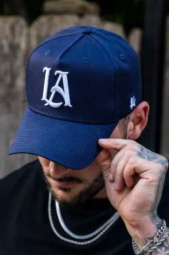 Youngla 920 A-Frame La Snapback Hat 2.0<Men Hats & Beanies