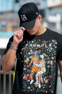 Youngla 920 A-Frame La Snapback Hat 2.0<Men Hats & Beanies