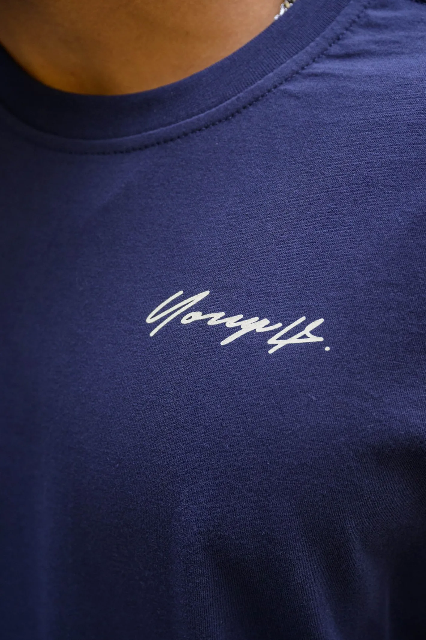 Youngla 408 Autobiography Tees<Men Shirts