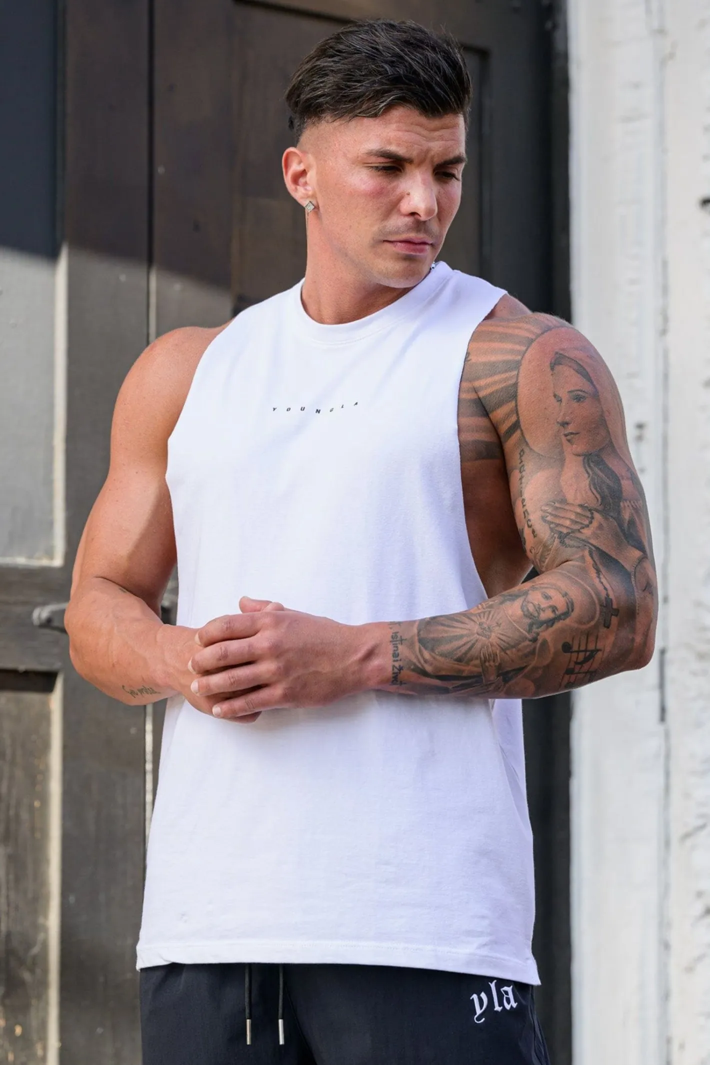 Youngla 323 Autograph Delt Tanks<Men Tanks