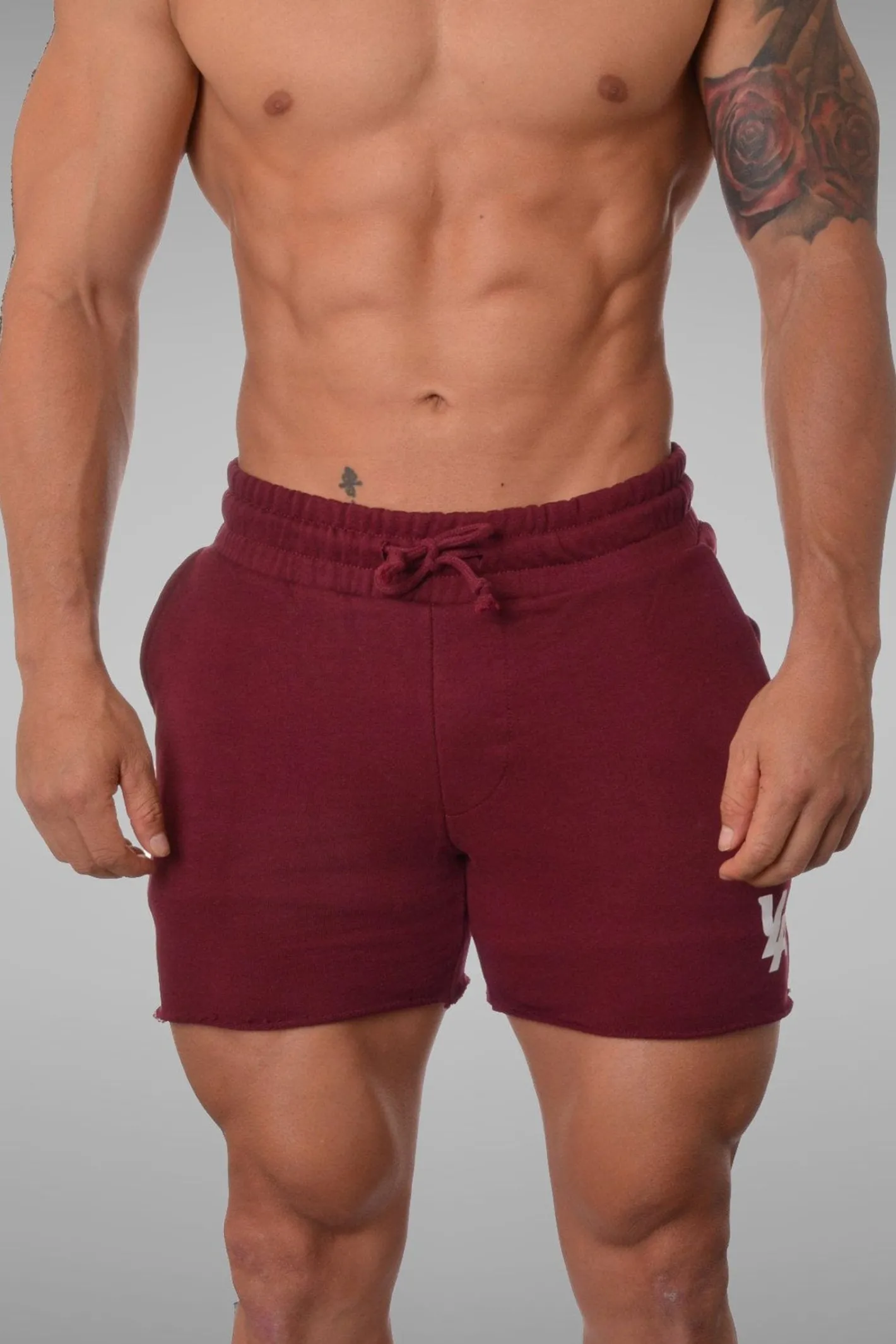 Youngla 102 Bodybuilding French Terry Shorts<Men Shorts