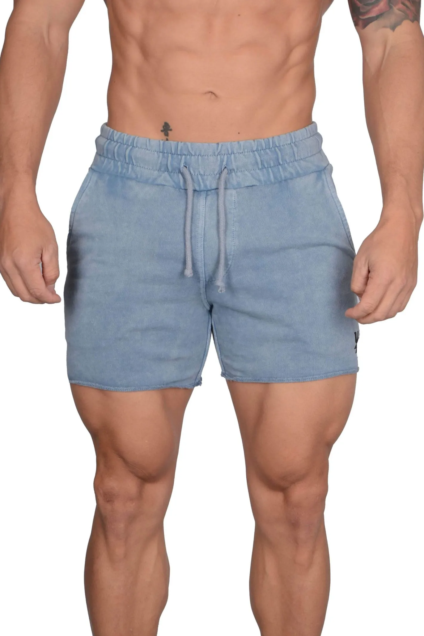 Youngla 102 Bodybuilding French Terry Shorts<Men Shorts