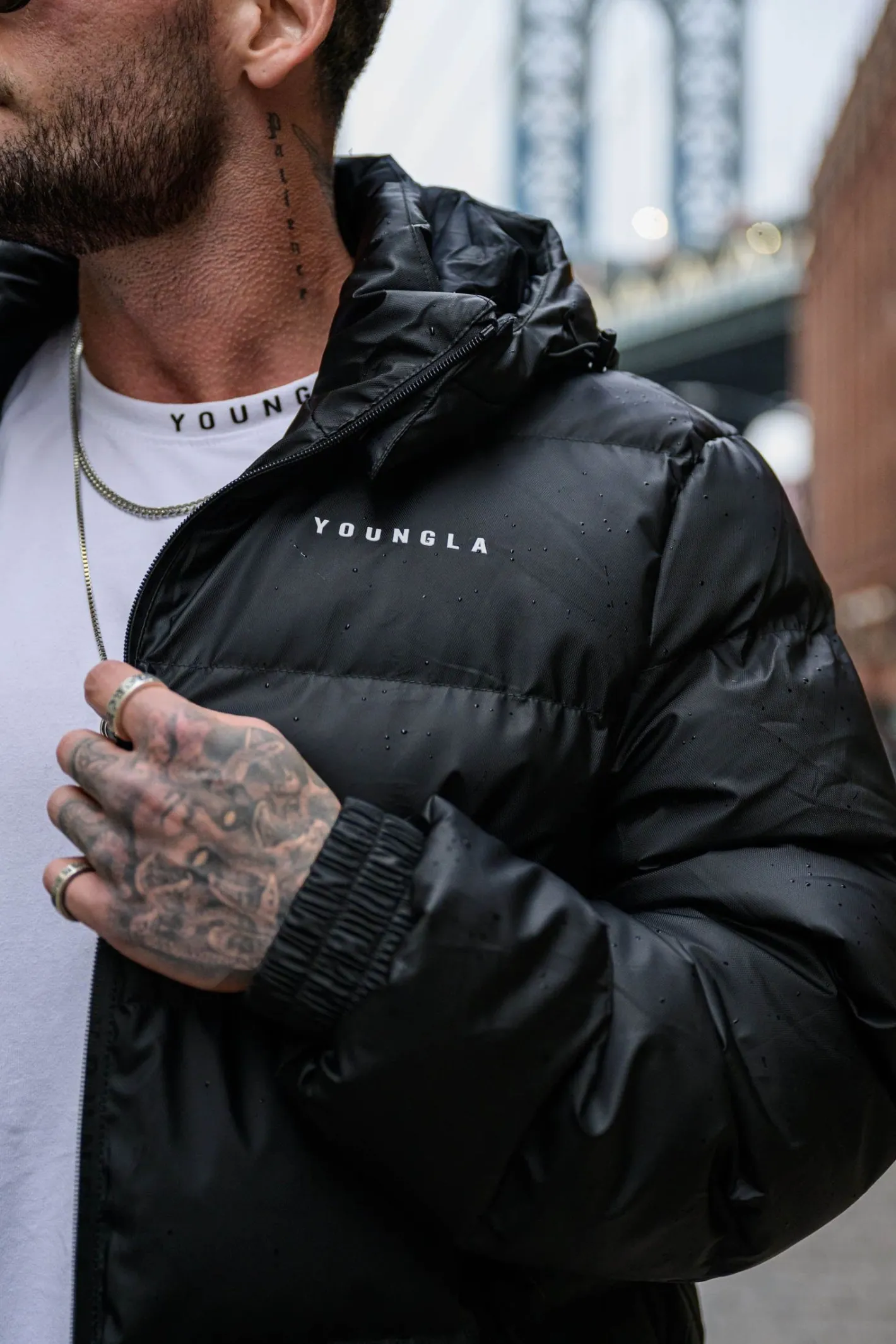 Youngla 554 Brooklyn Puffer Jacket<Men Outerwear