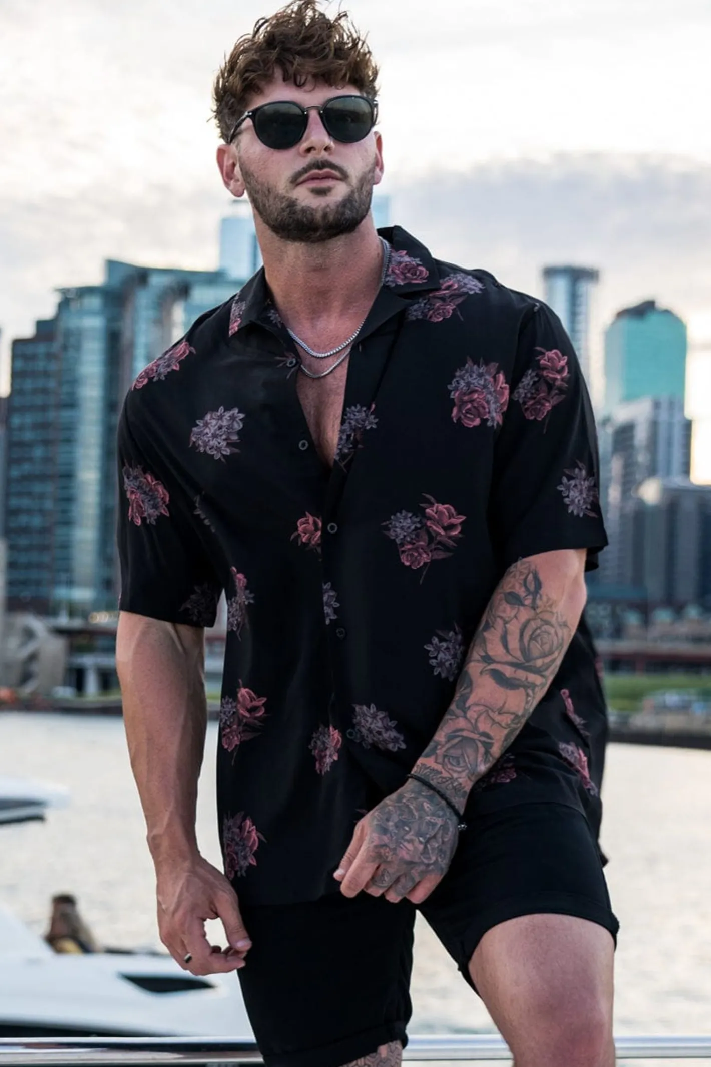 Youngla 445 Cabo Vibez Shirts Printed<Men Shirts