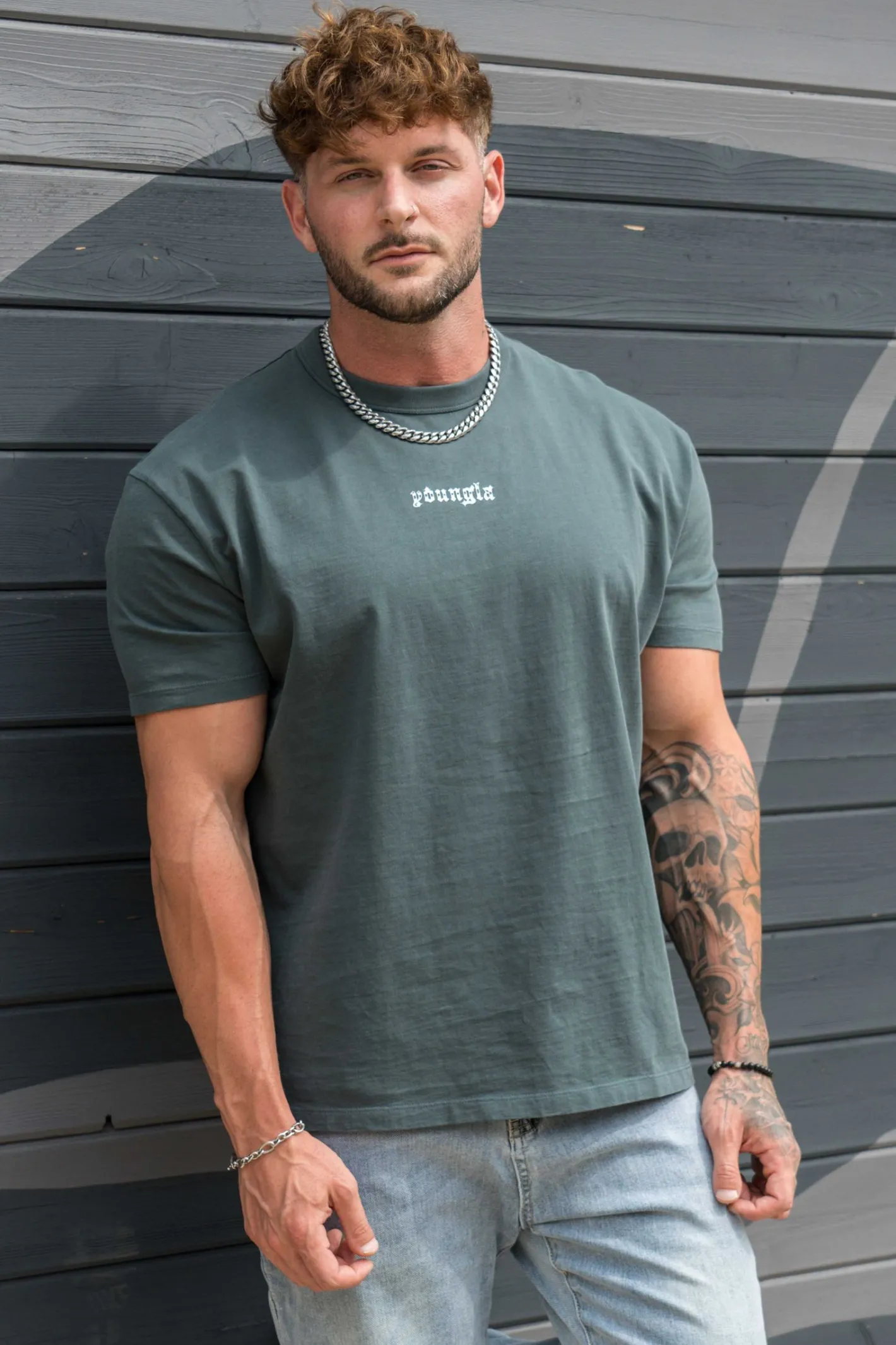Youngla 471 Chrome Tees<Men Shirts