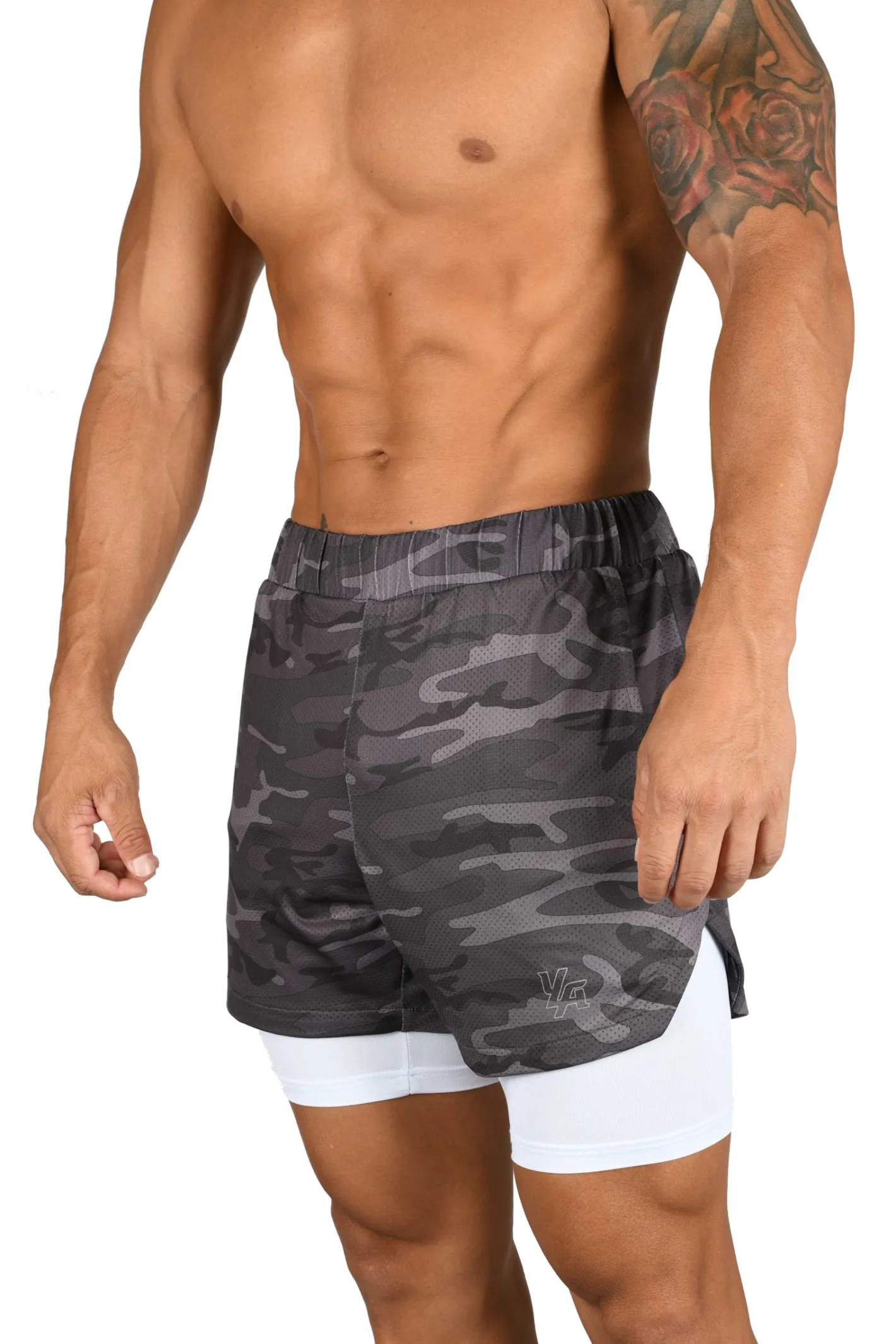 Youngla 105 Compression Shorts 2.0<Men Shorts