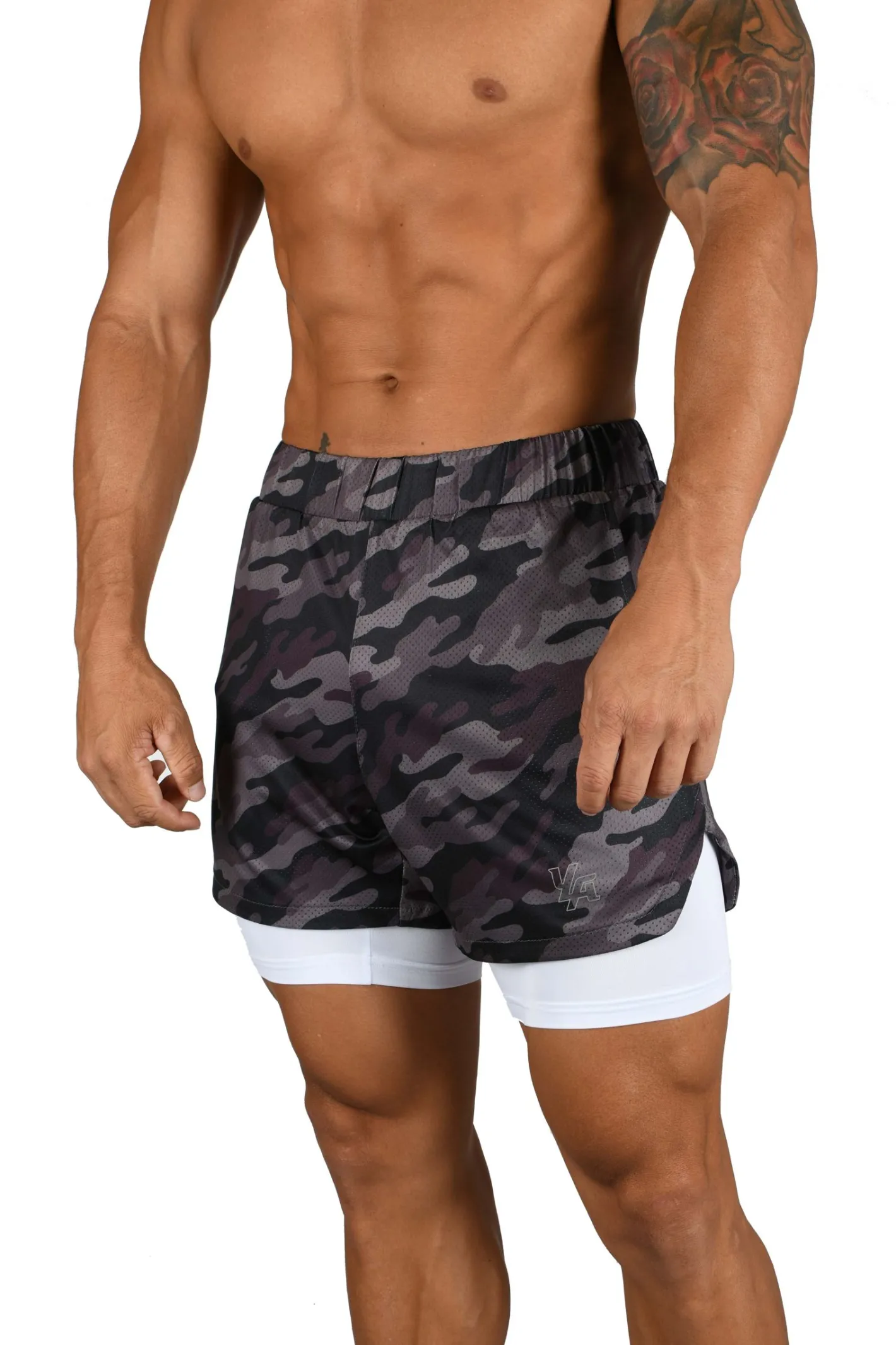 Youngla 105 Compression Shorts 2.0<Men Shorts