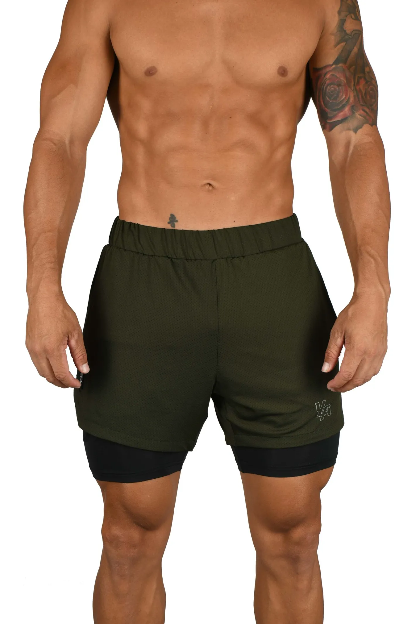 Youngla 105 Compression Shorts 2.0<Men Shorts