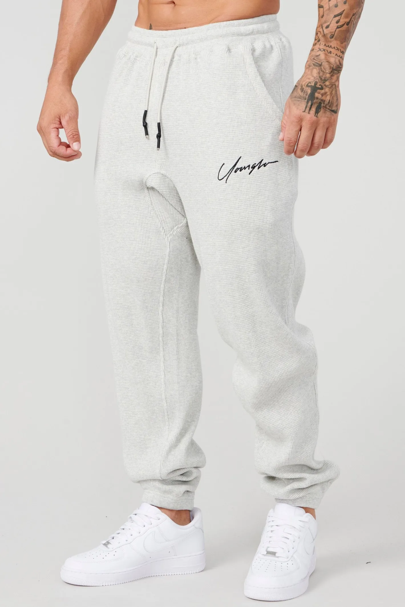 Youngla 207 Cozy Thermal Joggers<Men Joggers
