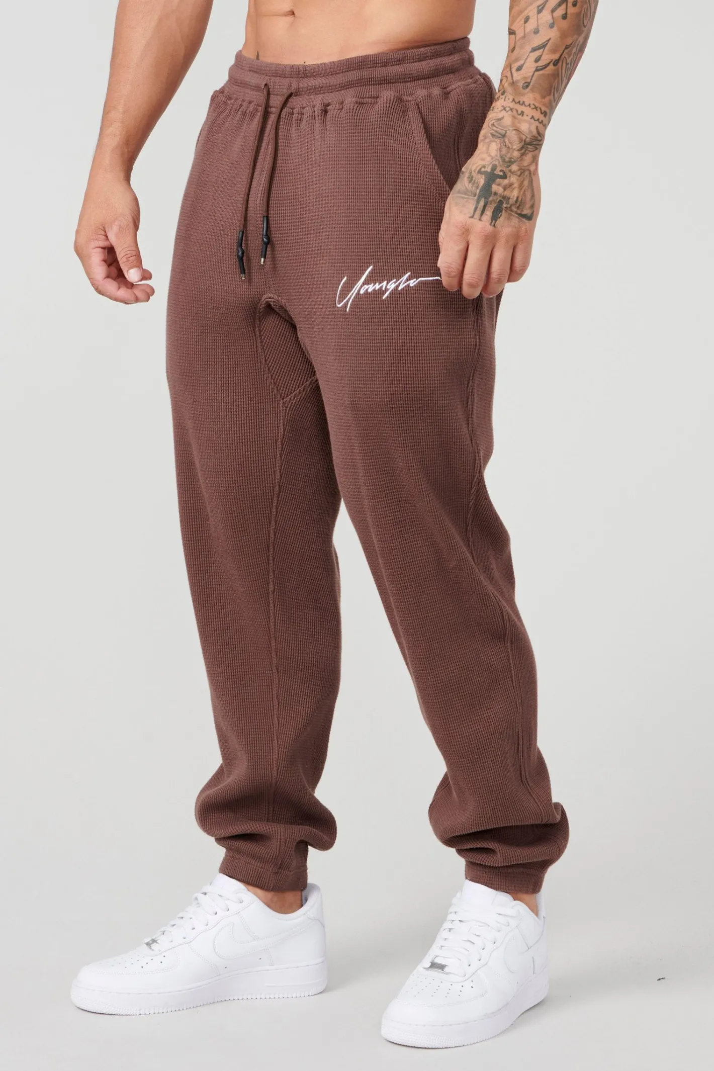 Youngla 207 Cozy Thermal Joggers<Men Joggers