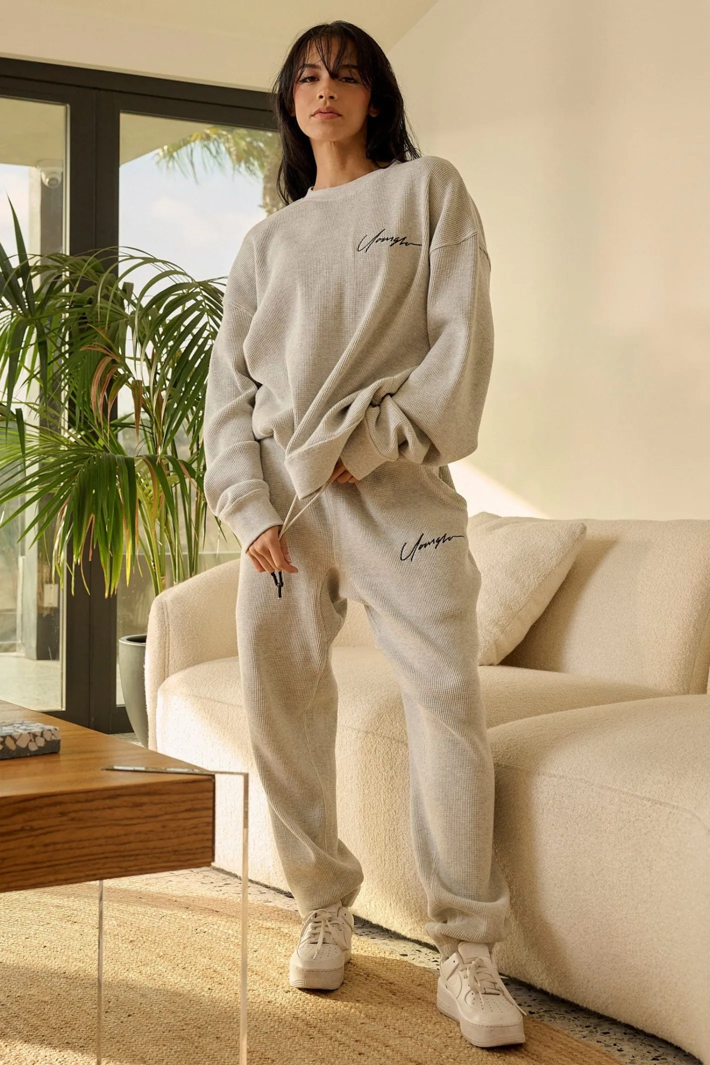 Youngla 207 Cozy Thermal Joggers<Men Joggers