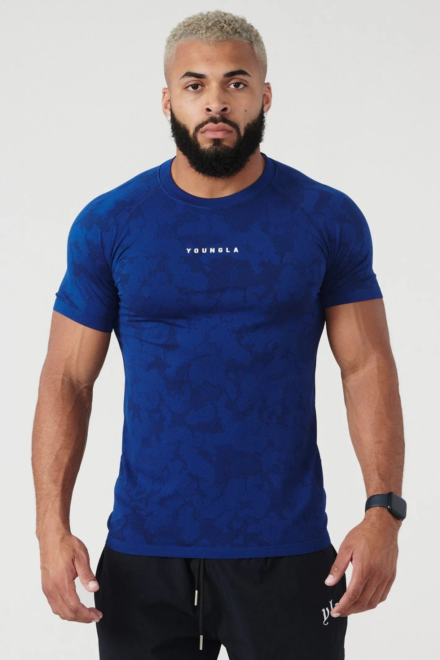 Youngla 437 Digital Compression Tees<Men Shirts