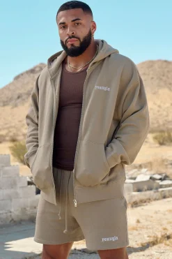 Youngla 539 Earthy Collection-Hoodies<Men Outerwear