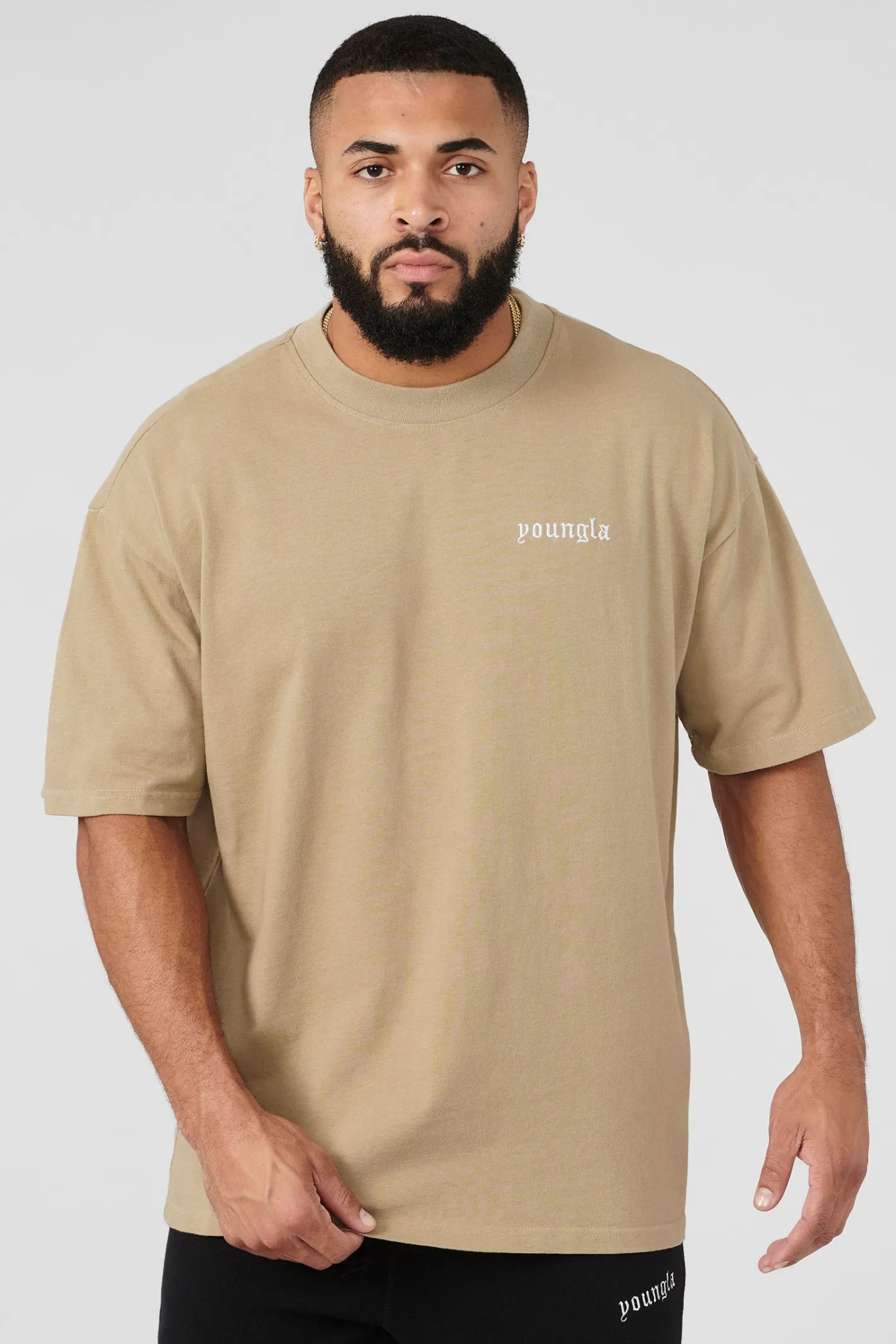 Youngla 439 Earthy Collection-Tees<Men Shirts