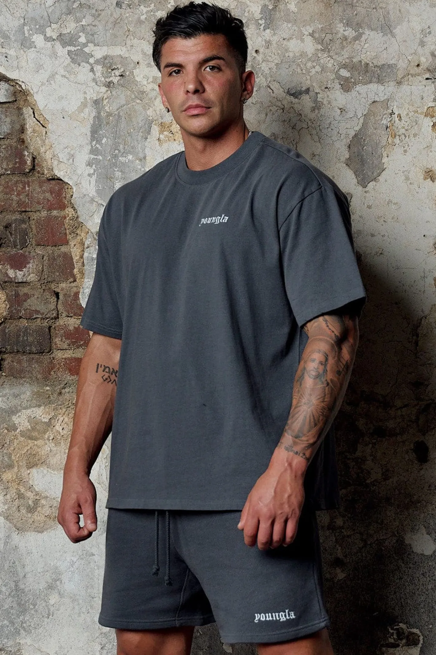 Youngla 439 Earthy Collection-Tees<Men Shirts