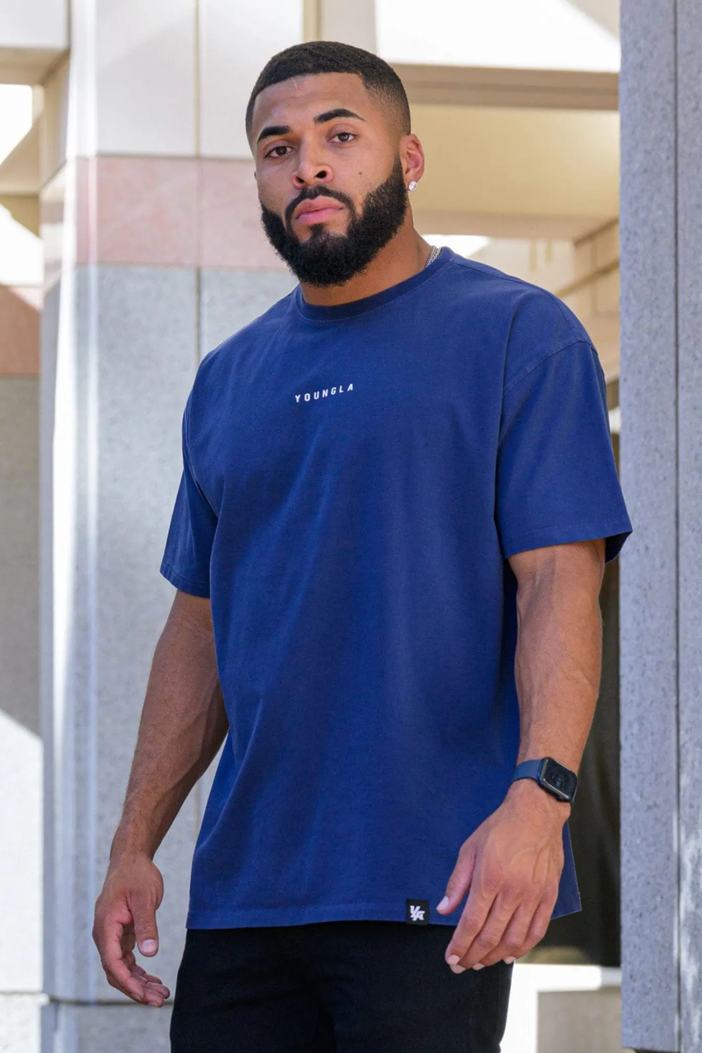 Youngla 401 Essential Jacked Tees<Men Shirts