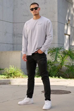 Youngla 805 Essential Longsleeves<Men Shirts