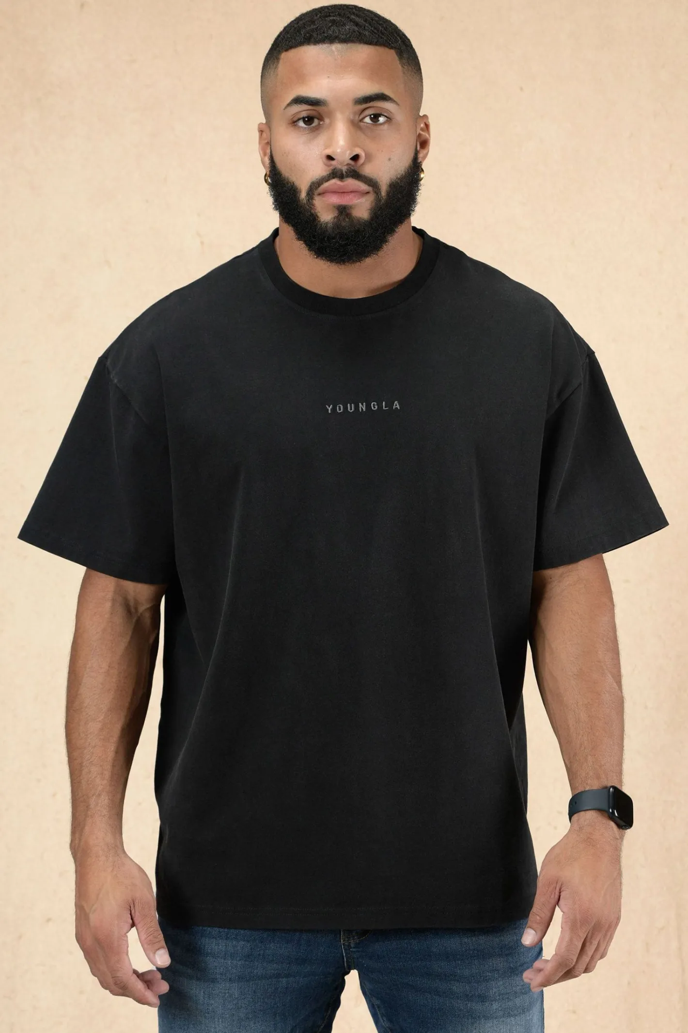Youngla 420 Essential Oversized Tee<Men Shirts
