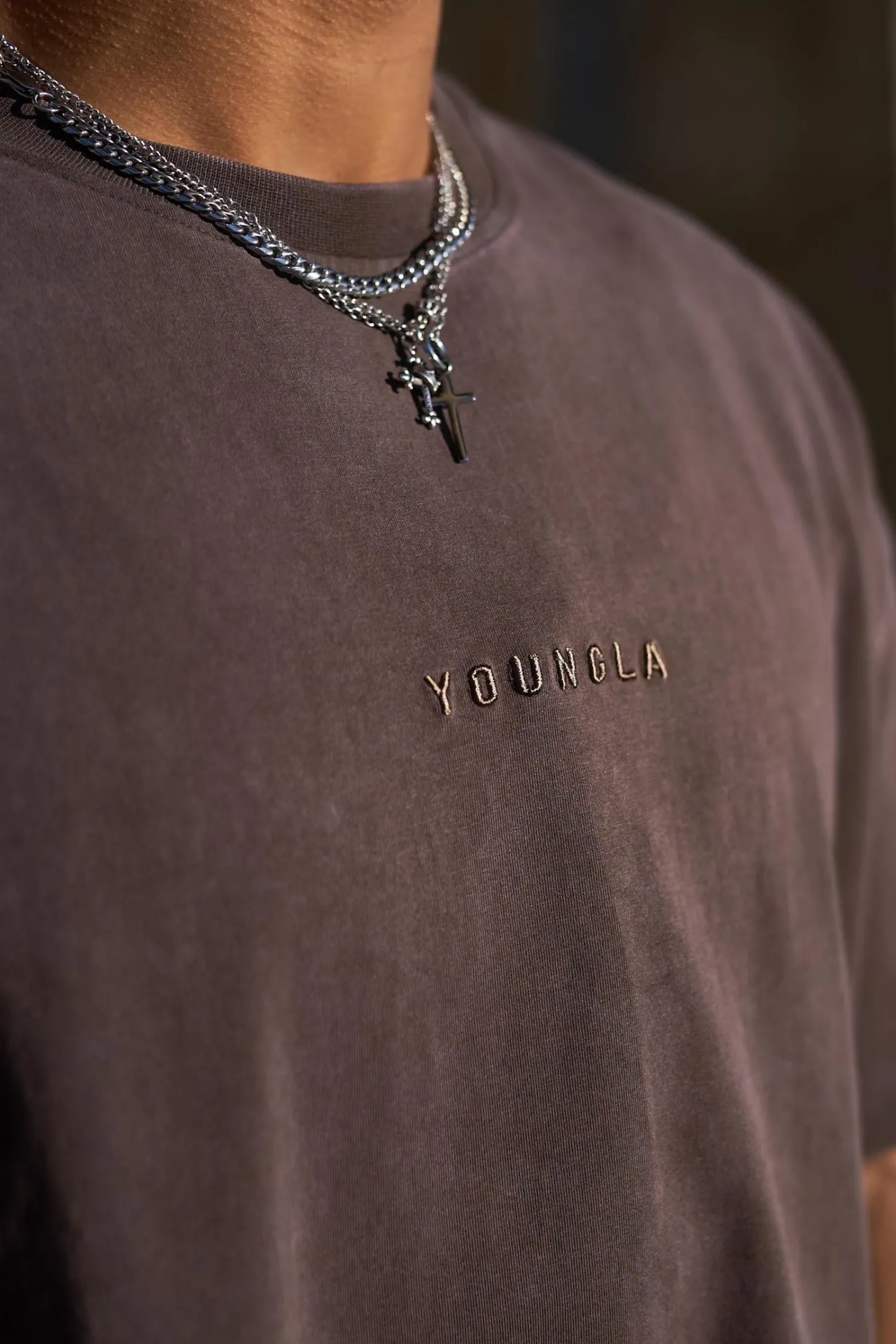 Youngla 420 Essential Oversized Tee<Men Shirts