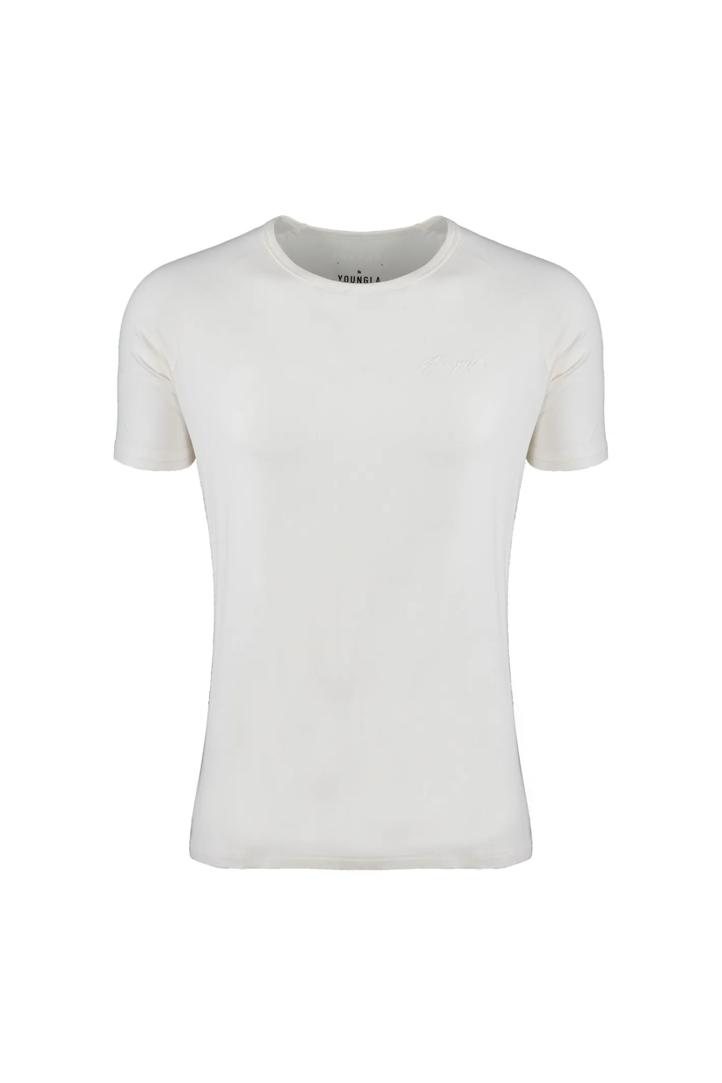 Youngla 422 Fitted Delt Tee<Men Shirts