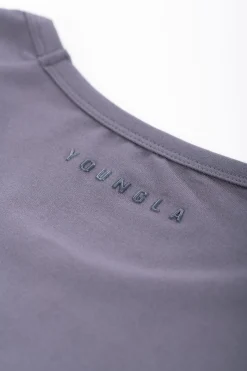 Youngla 422 Fitted Delt Tee<Men Shirts