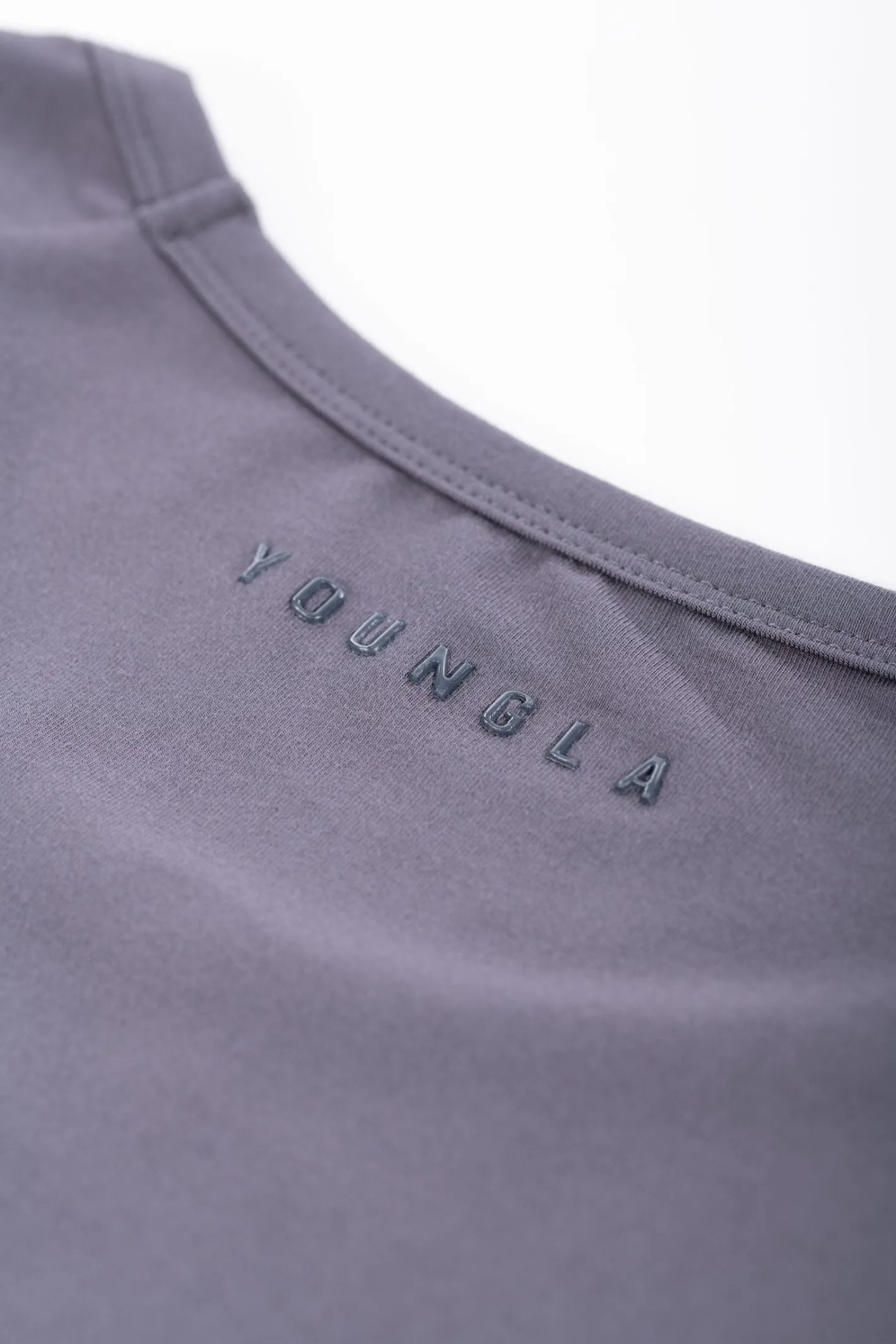 Youngla 422 Fitted Delt Tee<Men Shirts