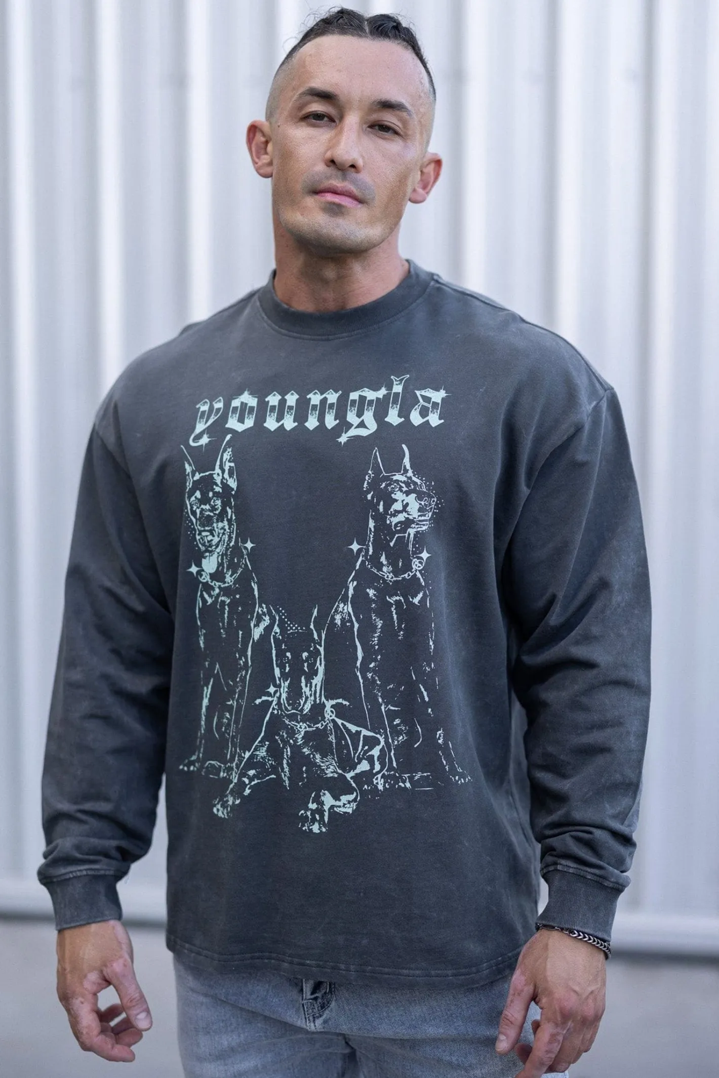 Youngla 804 For All The Dogs Longsleeves<Men Shirts