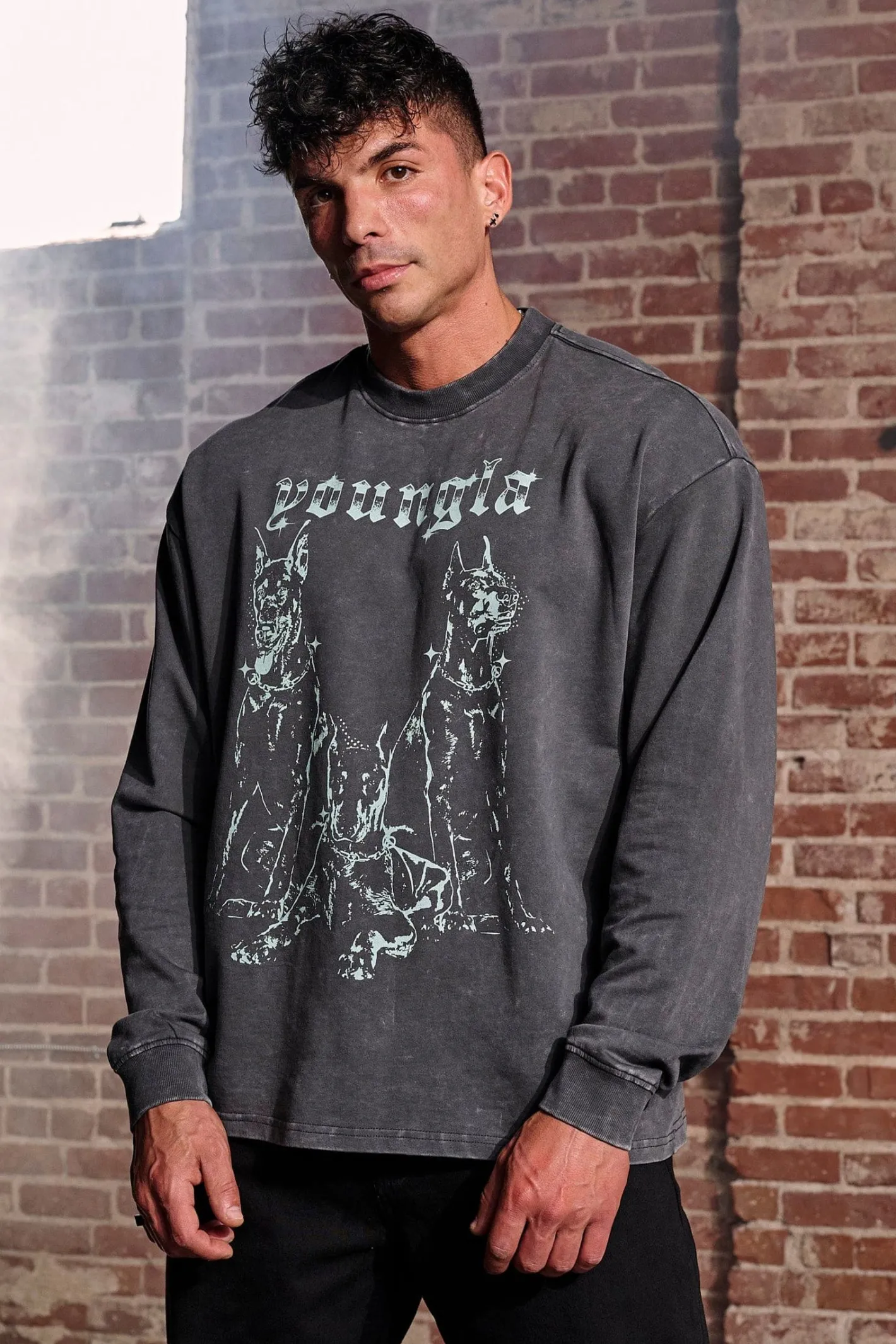 Youngla 804 For All The Dogs Longsleeves<Men Shirts