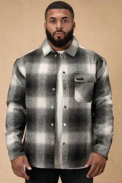Youngla 556 High Profile Flannel Jacket<Men Outerwear