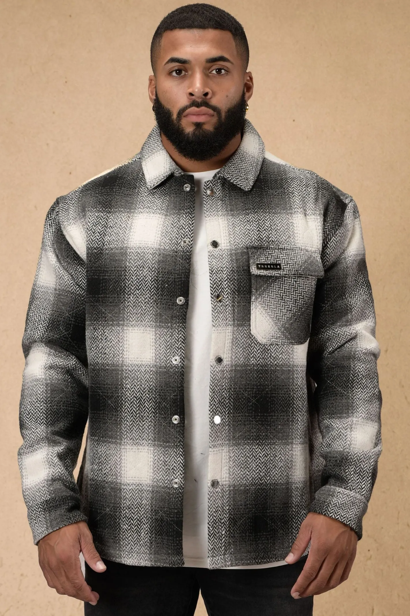 Youngla 556 High Profile Flannel Jacket<Men Outerwear