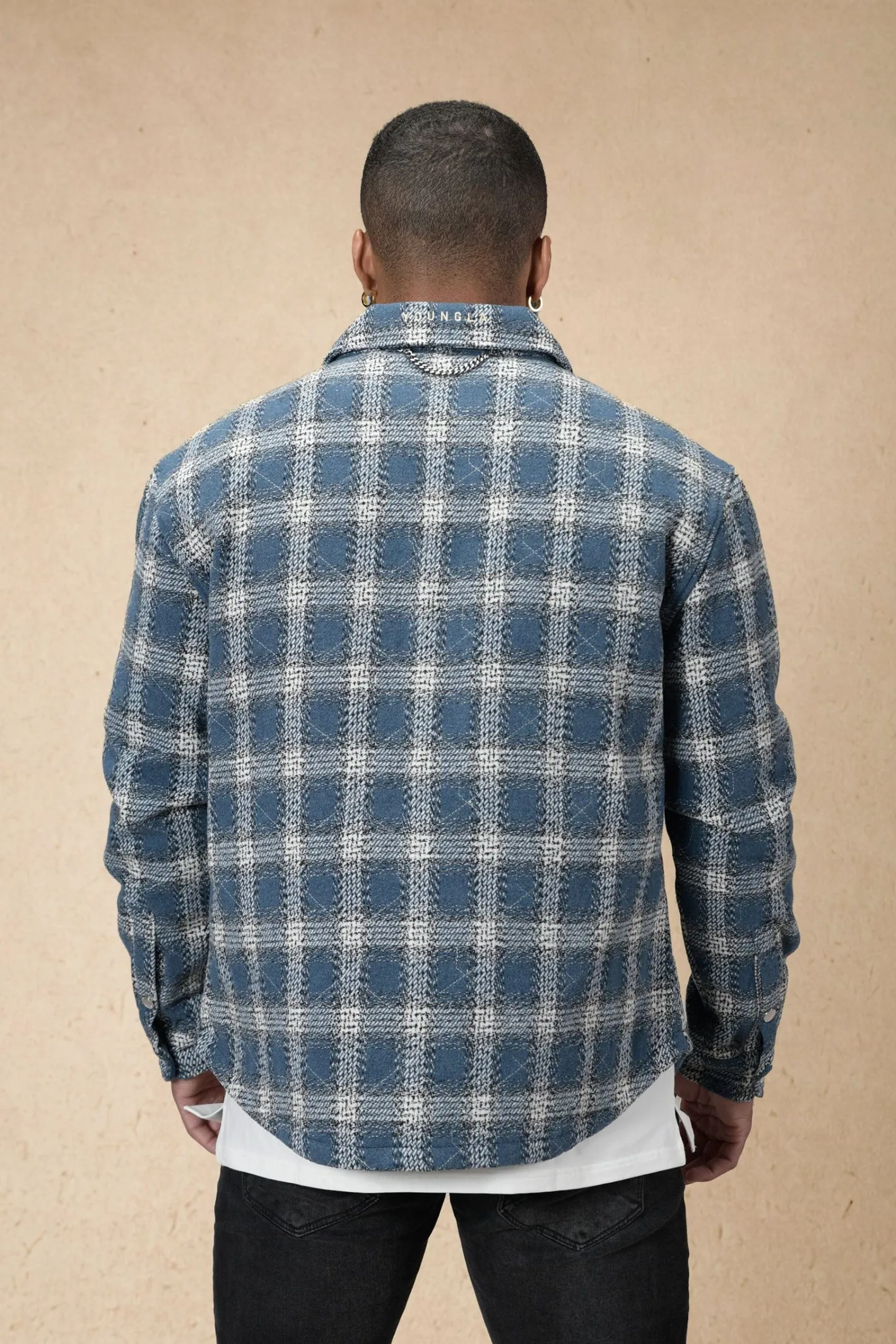 Youngla 556 High Profile Flannel Jacket<Men Outerwear