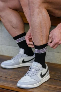 Youngla 712 High Top Socks 4-Pack<Men Accessories