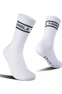 Youngla 712 High Top Socks 4-Pack<Men Accessories