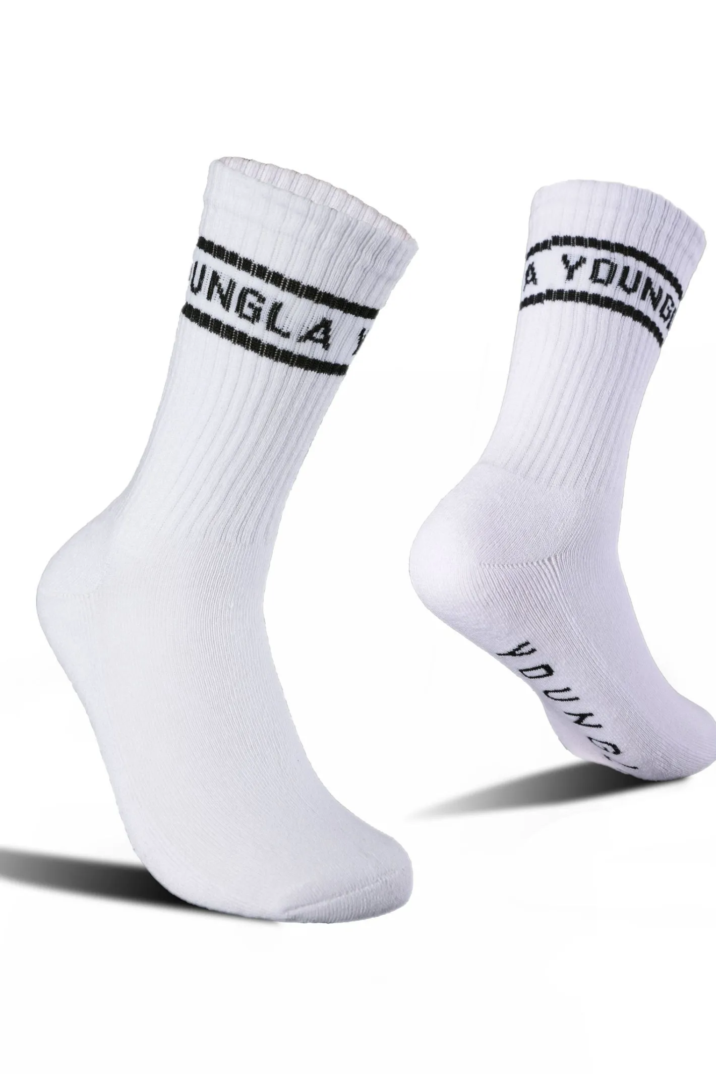 Youngla 712 High Top Socks 4-Pack<Men Accessories