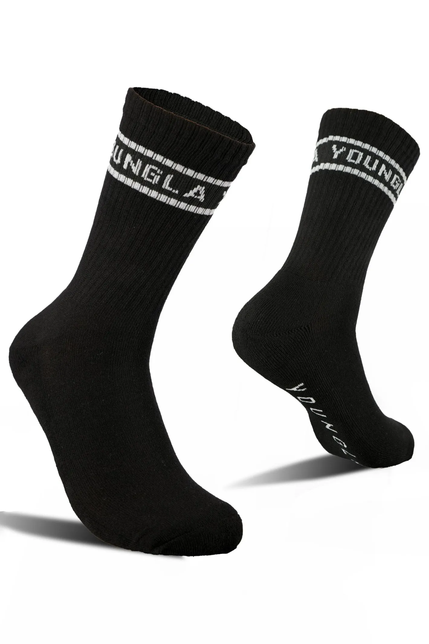 Youngla 712 High Top Socks 4-Pack<Men Accessories