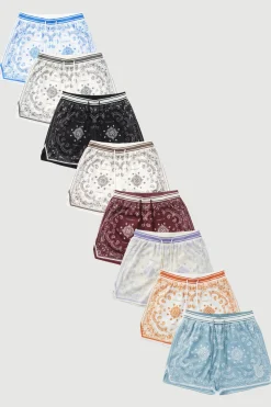 Youngla 132 Infamous Bandana Shorts<Men Shorts