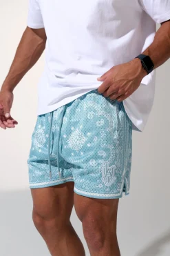 Youngla 132 Infamous Bandana Shorts<Men Shorts