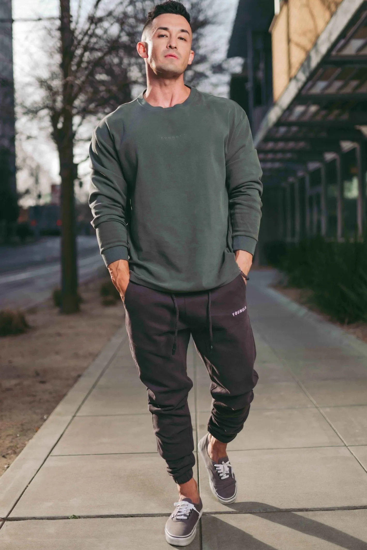 Youngla 210 Kick-Back Joggers<Men Joggers