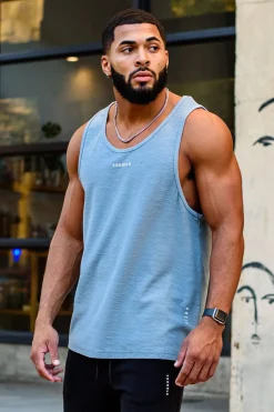 Youngla 325 Marine Slub Tanks<Men Tanks