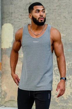 Youngla 325 Marine Slub Tanks<Men Tanks