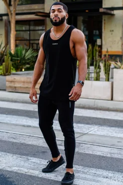 Youngla 325 Marine Slub Tanks<Men Tanks