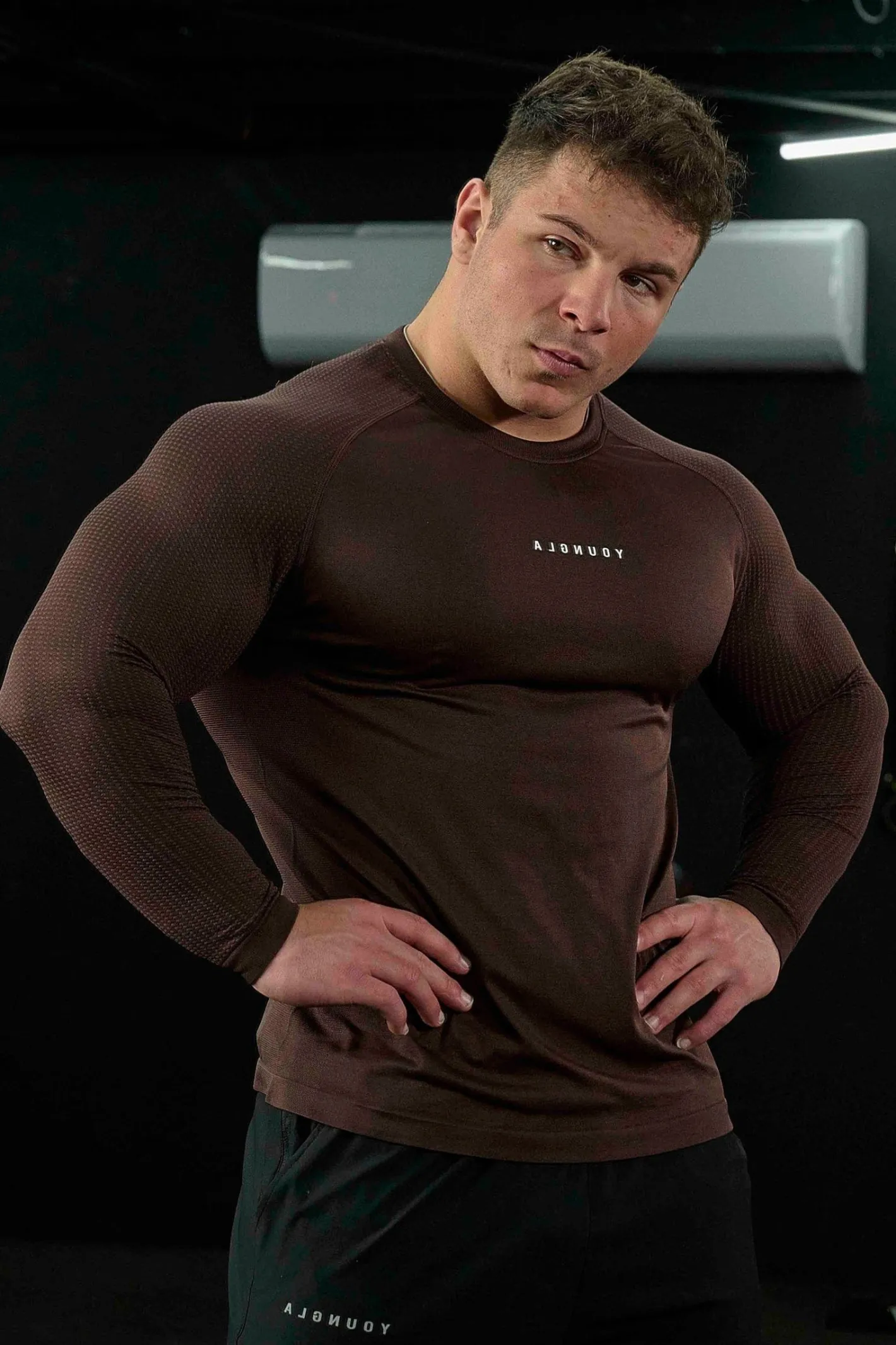 Youngla 823 New Gen Compression Longsleeves<Men Shirts