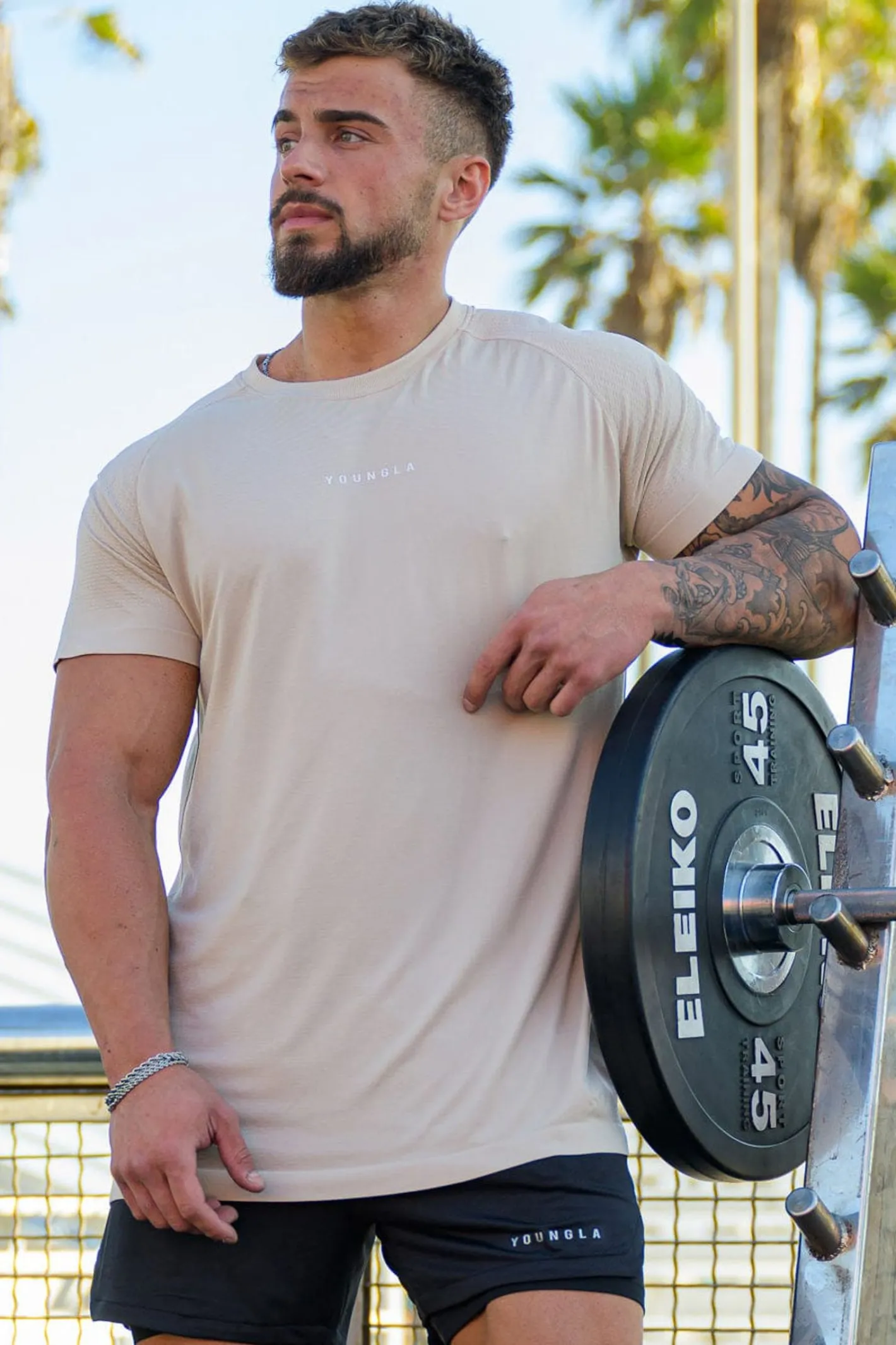 Youngla 454 New Gen Compression Tee<Men Shirts