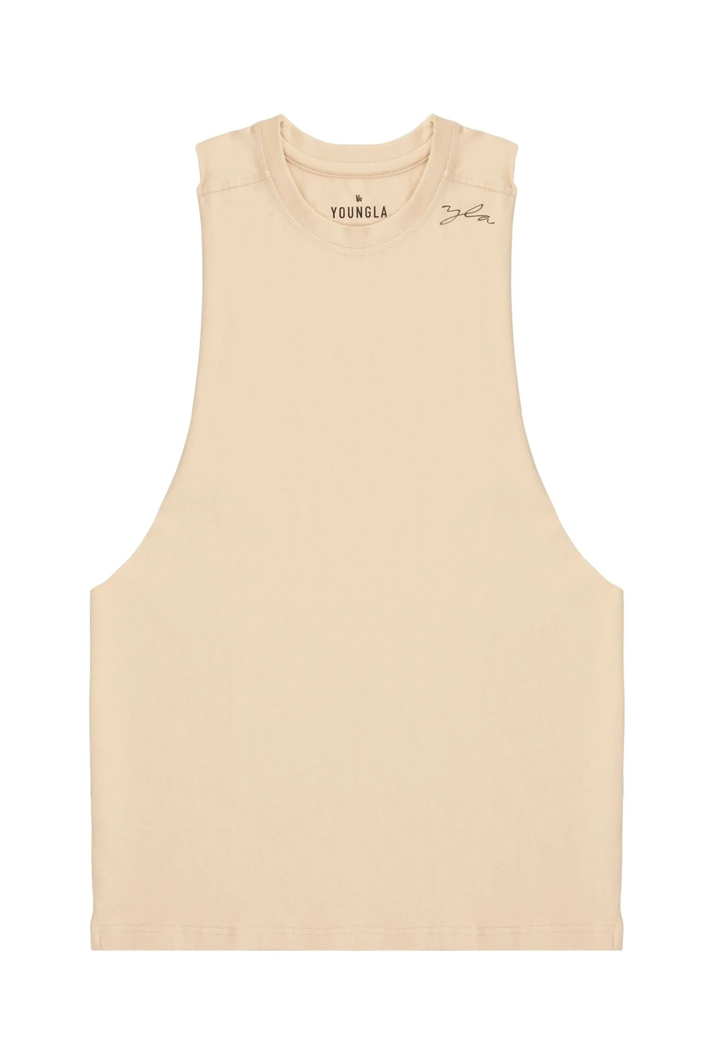 Youngla 338 Offset Delt Tanks<Men Tanks