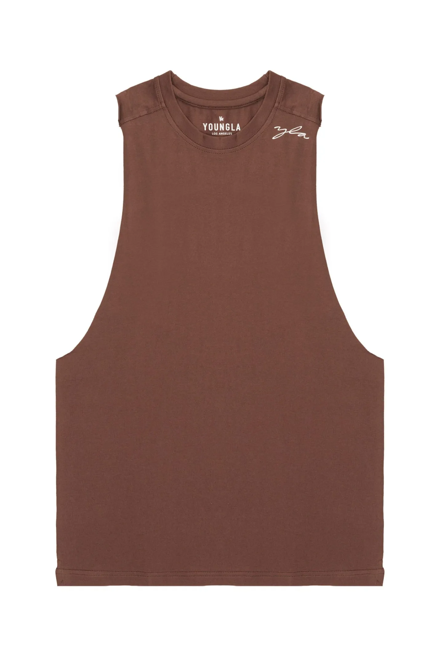 Youngla 338 Offset Delt Tanks<Men Tanks
