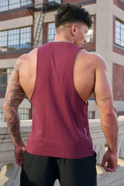 Youngla 338 Offset Delt Tanks<Men Tanks