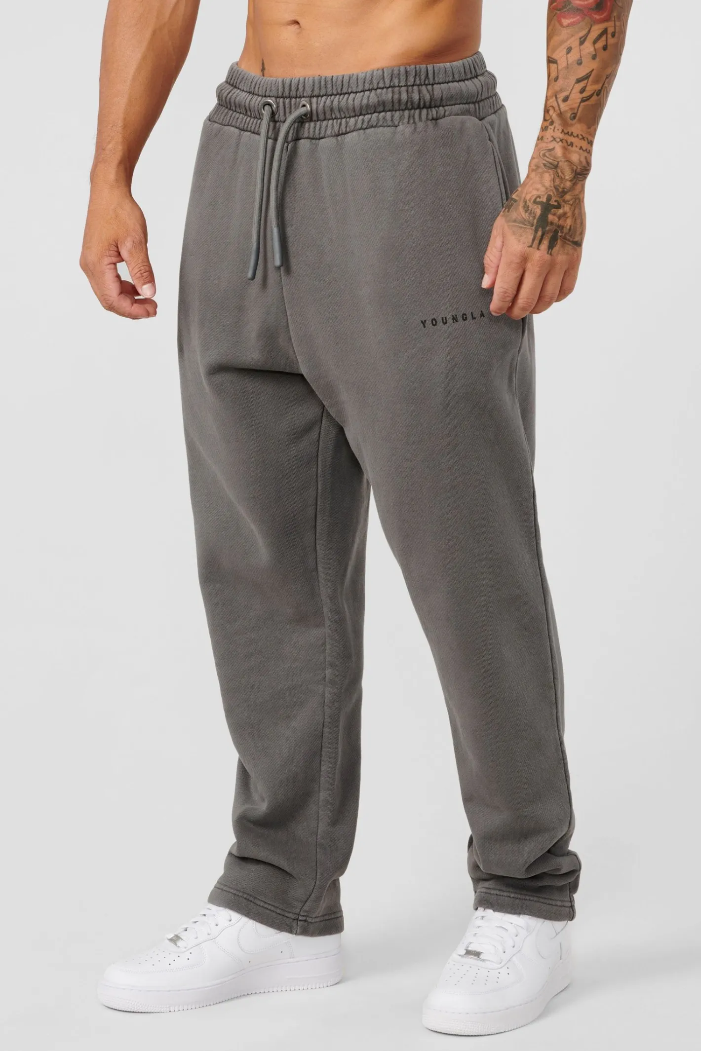 Youngla 261 Old School No Cuff Joggers<Men Joggers