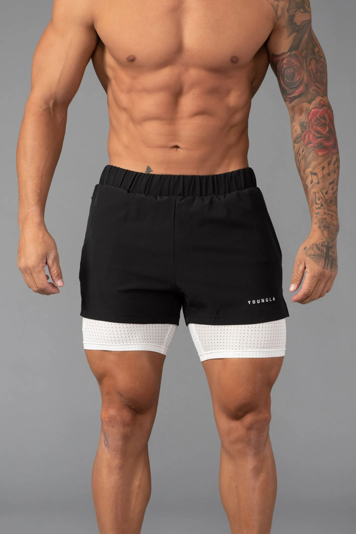 Youngla 144 Peak Velocity Compression Shorts<Men Shorts