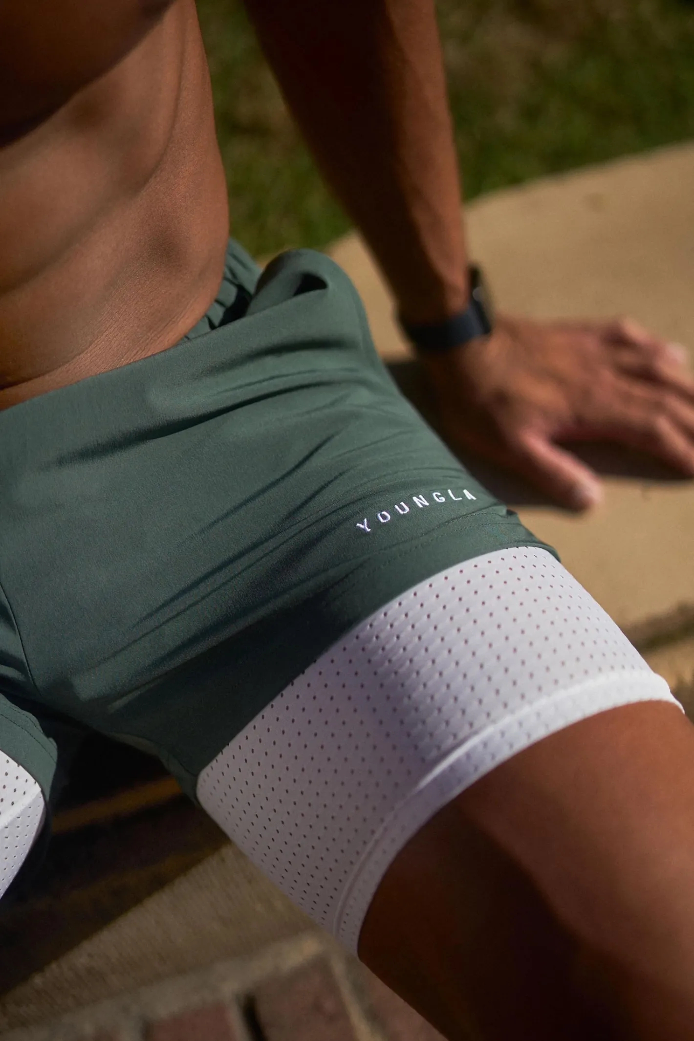 Youngla 144 Peak Velocity Compression Shorts<Men Shorts