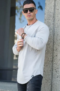 Youngla 410 Perfect Raglan Long Sleeve Shirts<Men Shirts